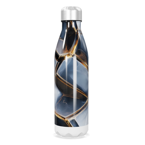Garrafa Inox - Design Abstrato Multicor