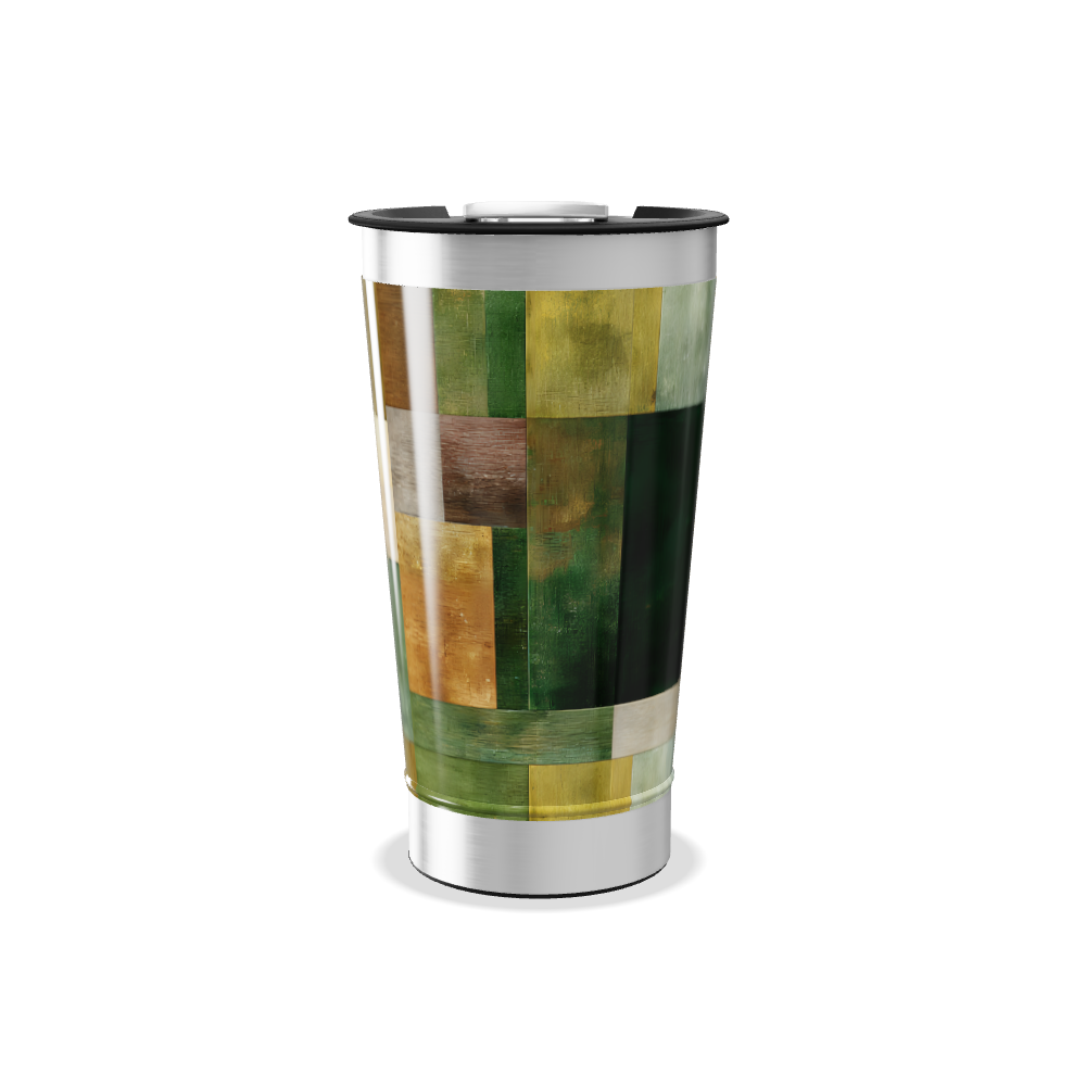 Copo Térmico - Estampa Colorida Madeira