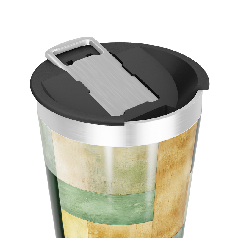 Copo Térmico - Estampa Colorida Madeira