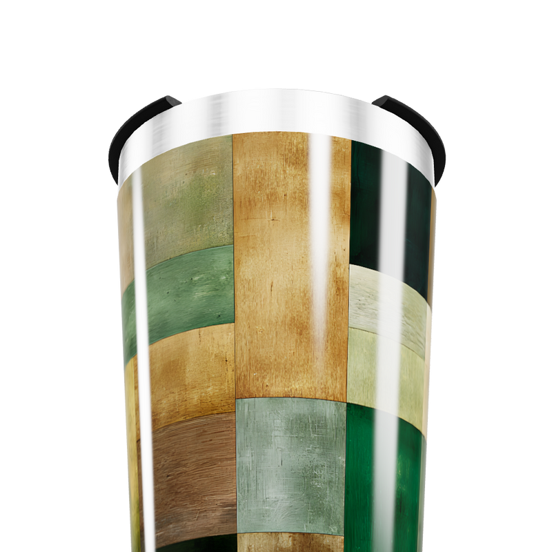 Copo Térmico - Estampa Colorida Madeira