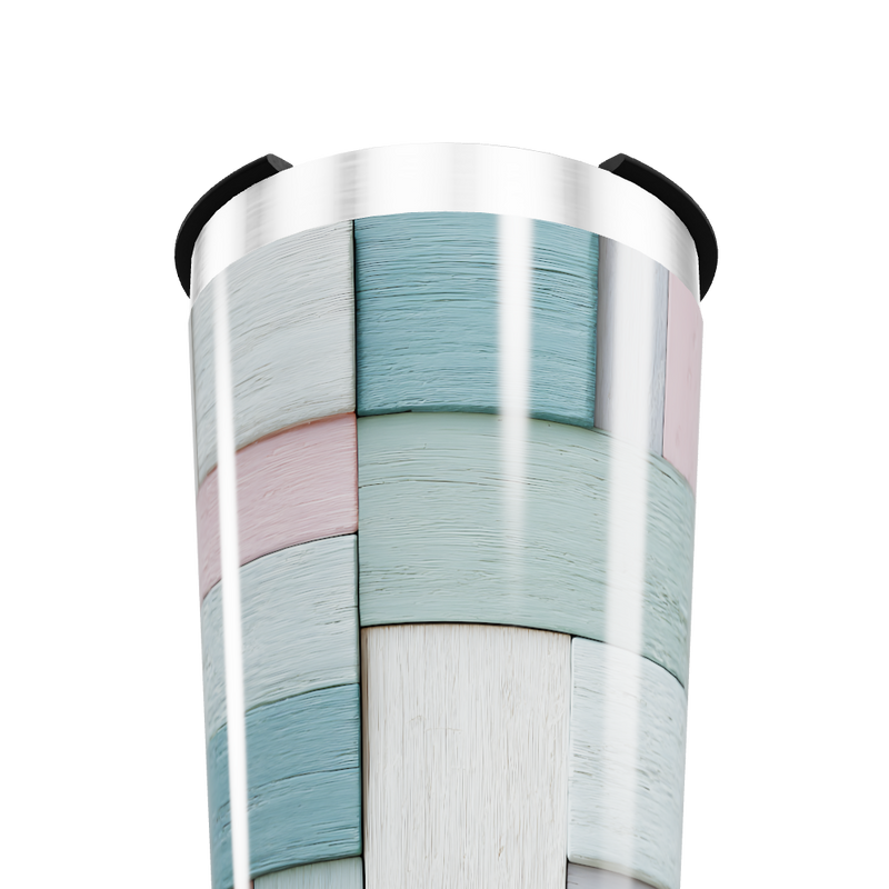 Copo Térmico - Estampa Colorida Madeira