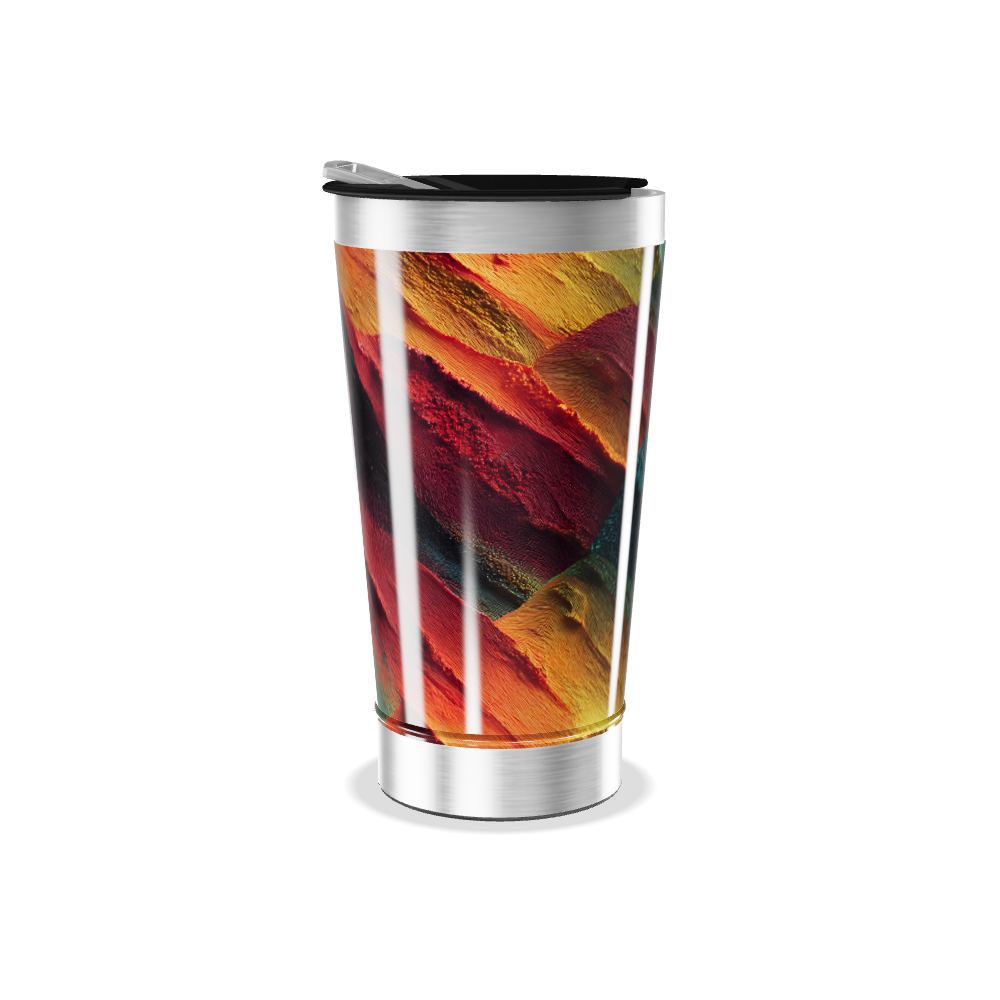 Copo Térmico - Estampa Colorida Aço Inox