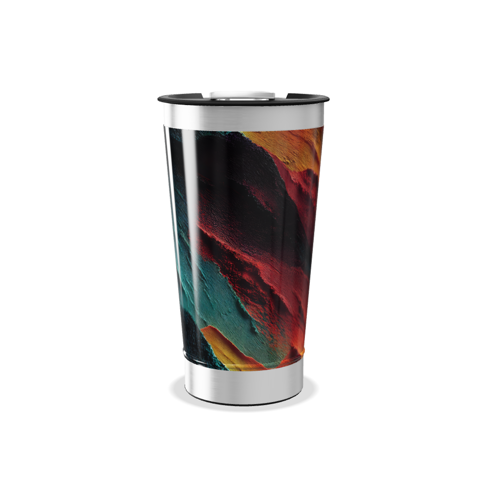 Copo Térmico - Estampa Colorida Aço Inox