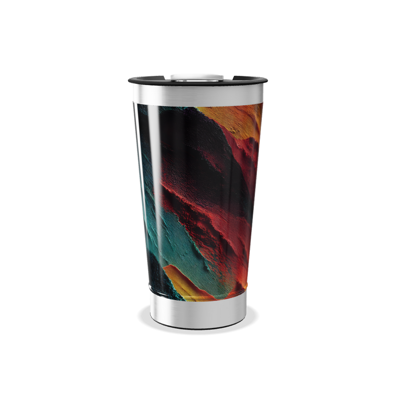 Copo Térmico - Estampa Colorida Aço Inox