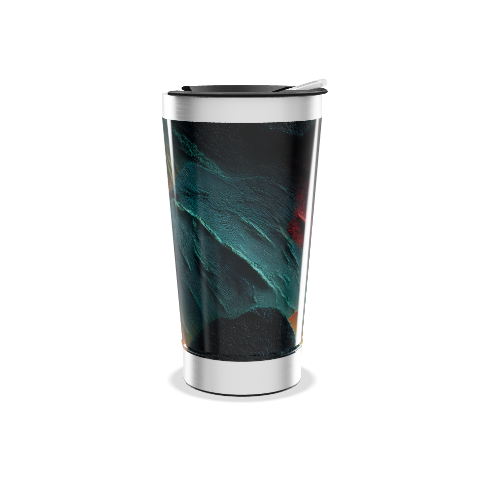 Copo Térmico - Estampa Colorida Aço Inox