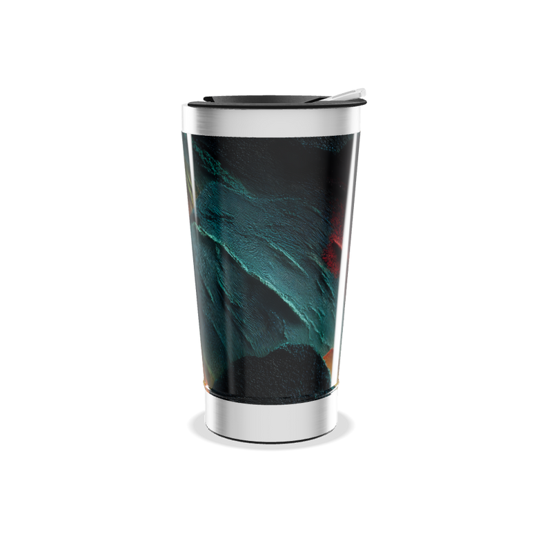 Copo Térmico - Estampa Colorida Aço Inox