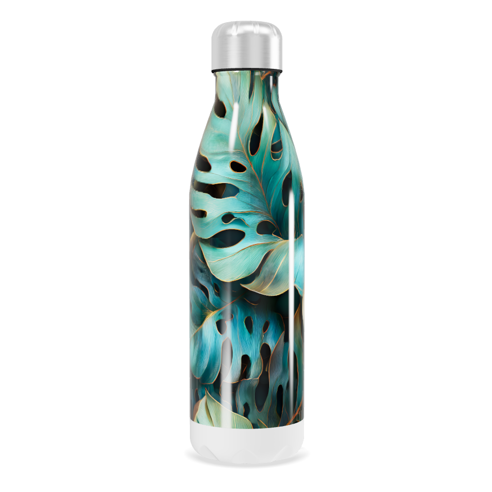 Garrafa Inox - Folhagem Tropical