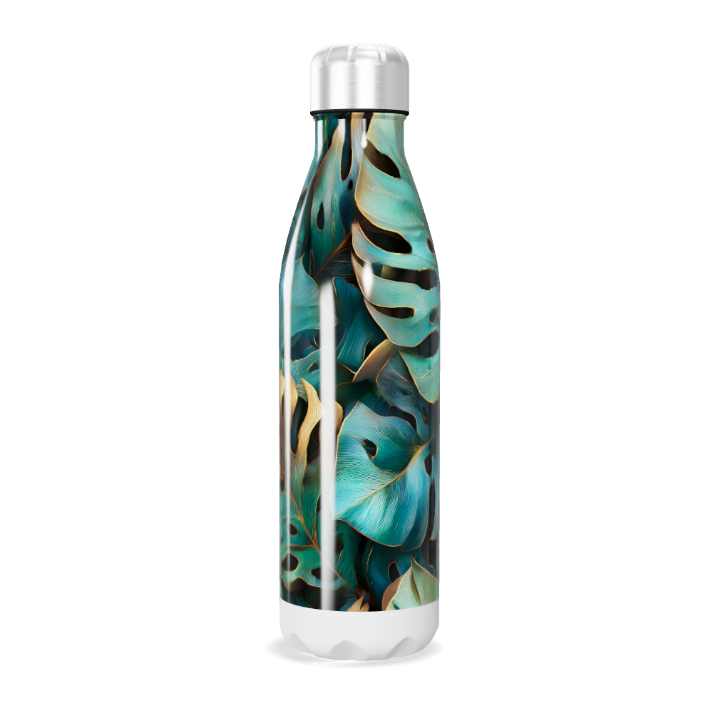 Garrafa Inox - Folhagem Tropical