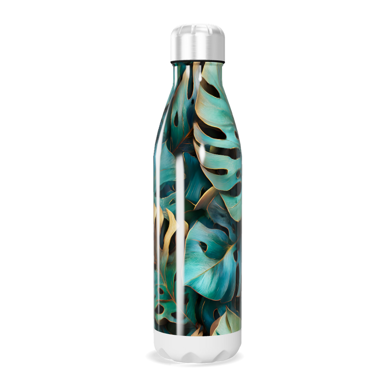 Garrafa Inox - Folhagem Tropical