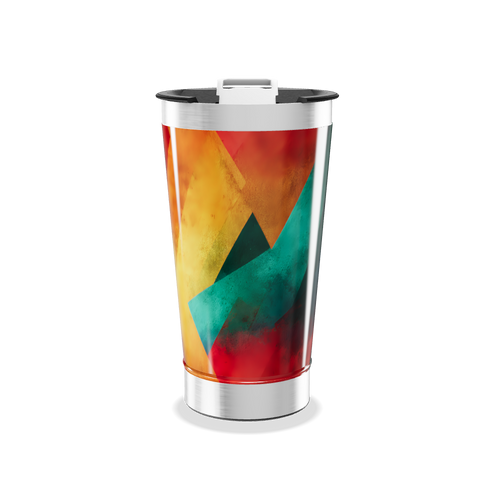 Copo Térmico - Estampa Colorida Inox
