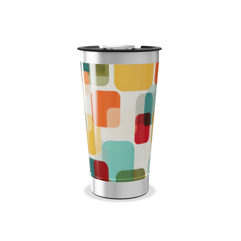 Copo Térmico - Estampado Multicolorido