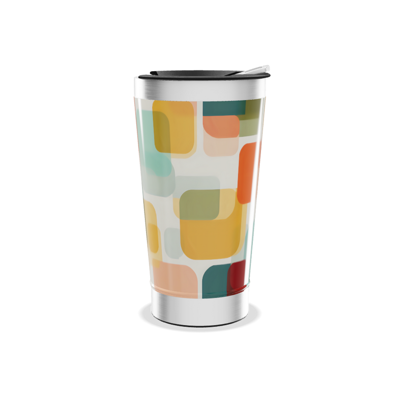 Copo Térmico - Estampado Multicolorido