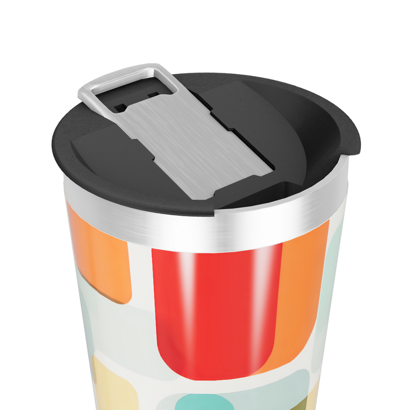 Copo Térmico - Estampado Multicolorido