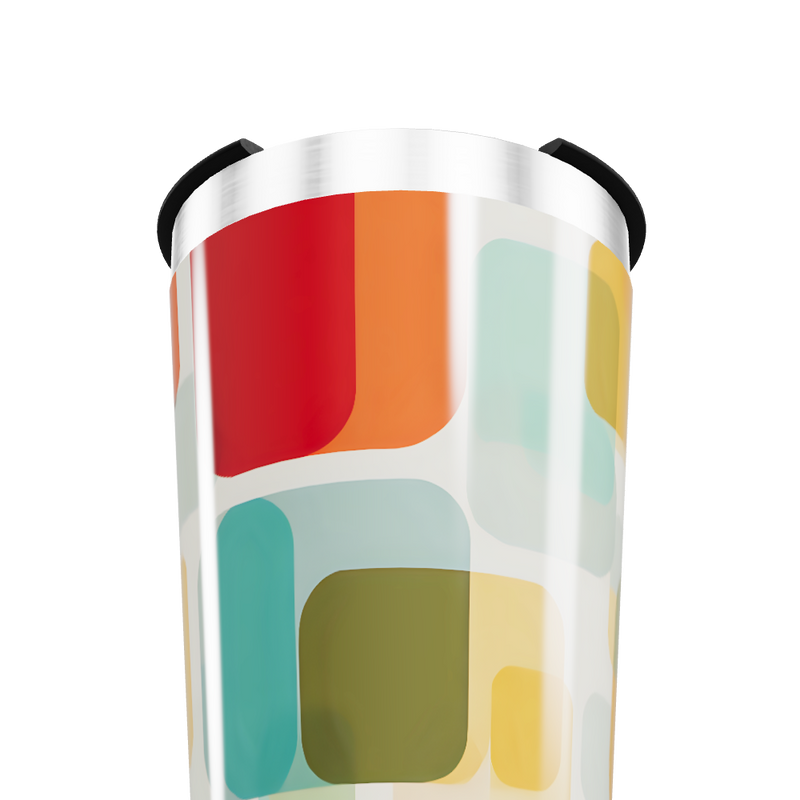 Copo Térmico - Estampado Multicolorido