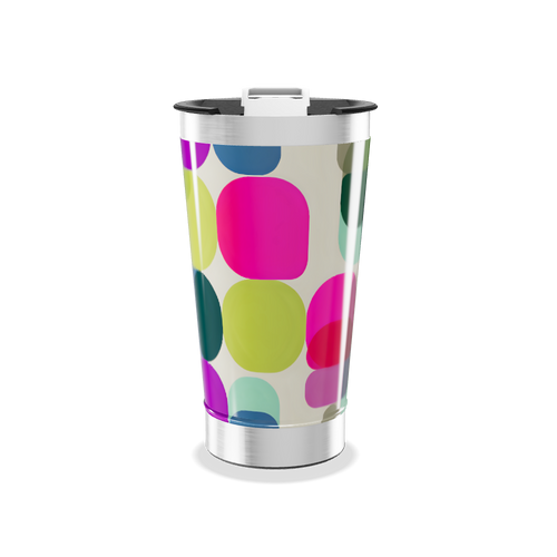 Copo Térmico - Colorido com Bolhas