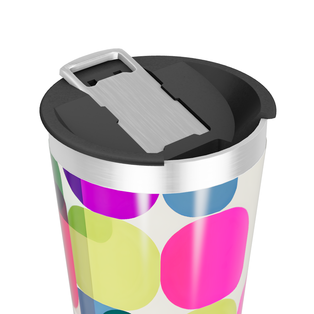 Copo Térmico - Colorido com Bolhas