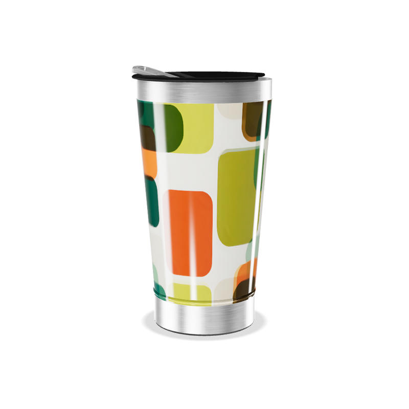 Copo Térmico - Estampado Multicolorido