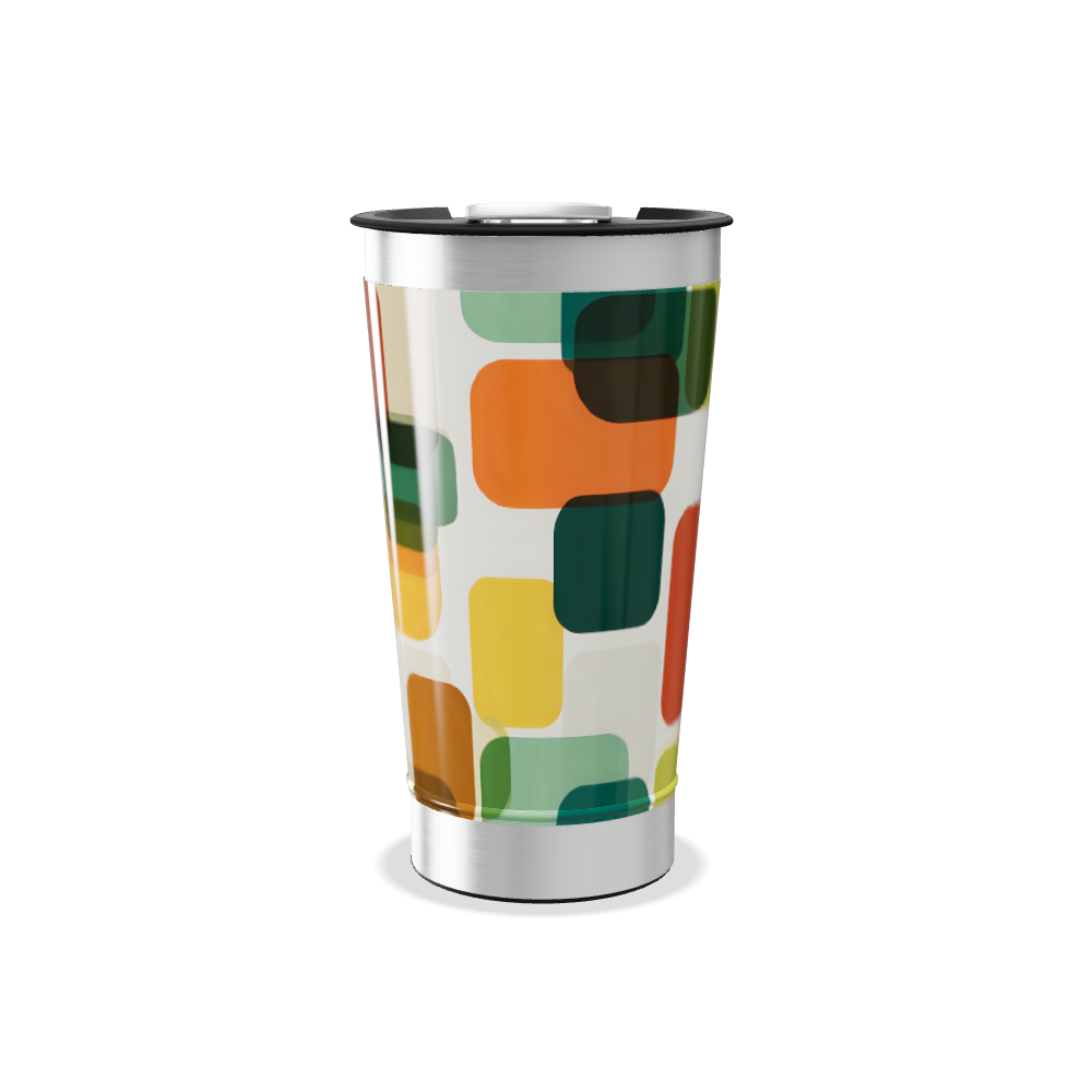 Copo Térmico - Estampado Multicolorido