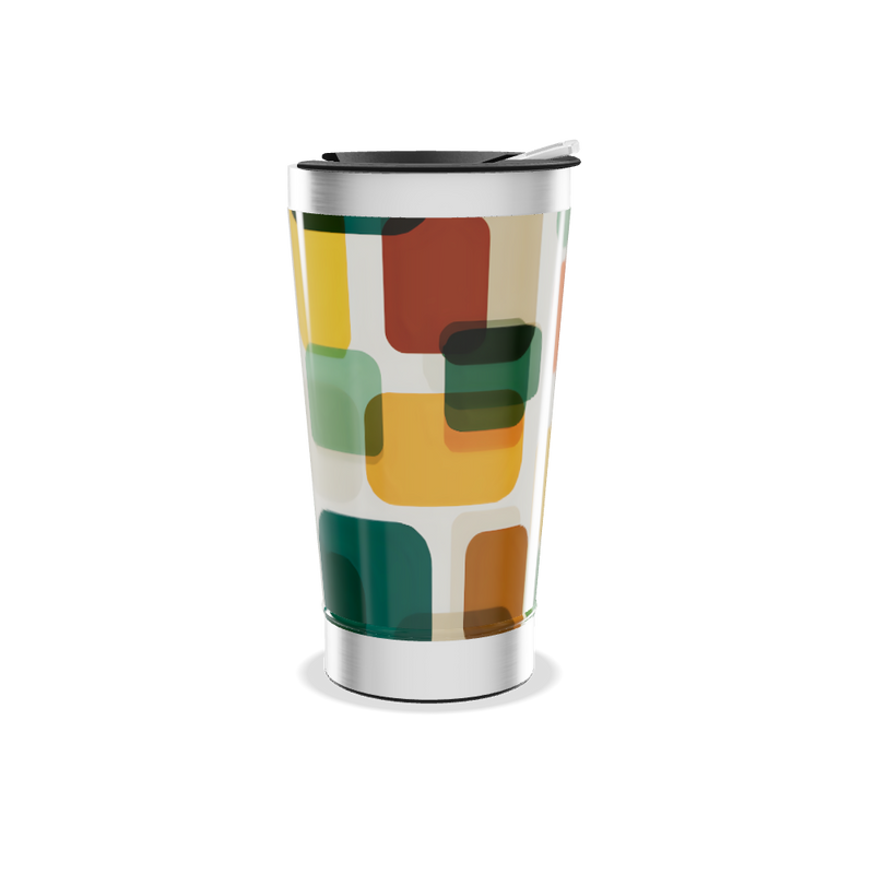 Copo Térmico - Estampado Multicolorido