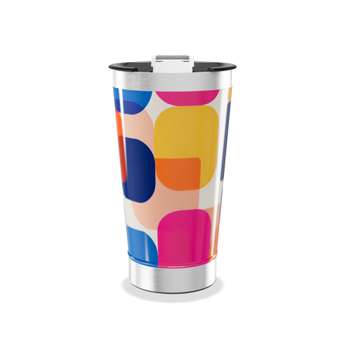 Copo Térmico - Estampado Colorido