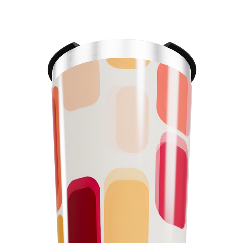 Copo Térmico - Estampa Colorida Geométrica