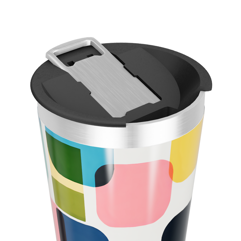 Copo Térmico - Estampado Colorido Inox