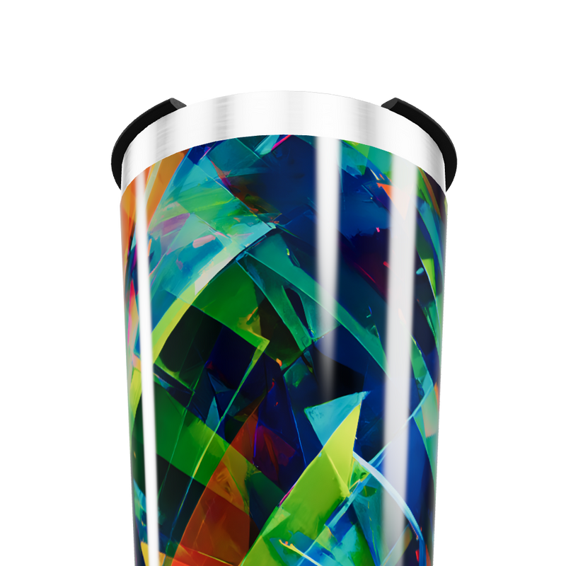 Copo Térmico - Estampa Geométrica Colorida