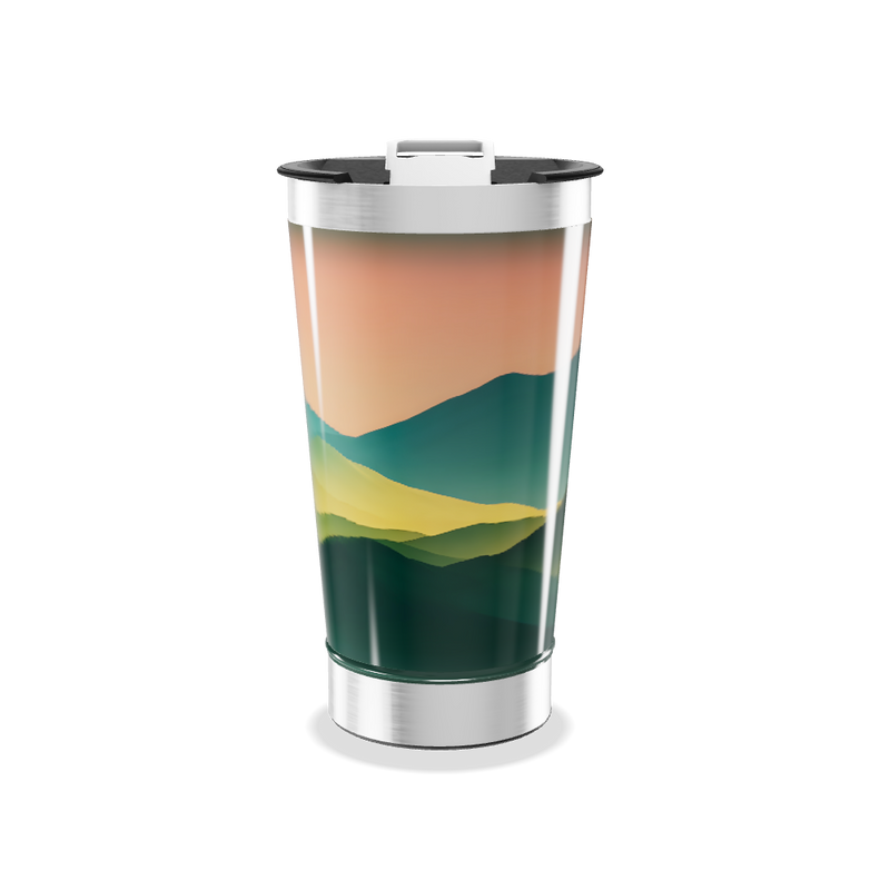Copo Térmico - Paisagem Colorida