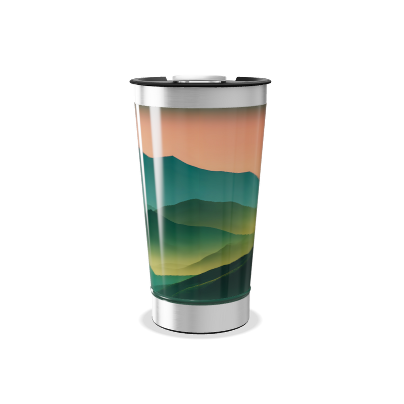 Copo Térmico - Paisagem Colorida