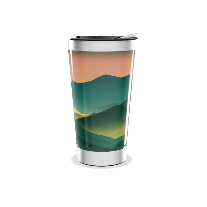 Copo Térmico - Paisagem Colorida