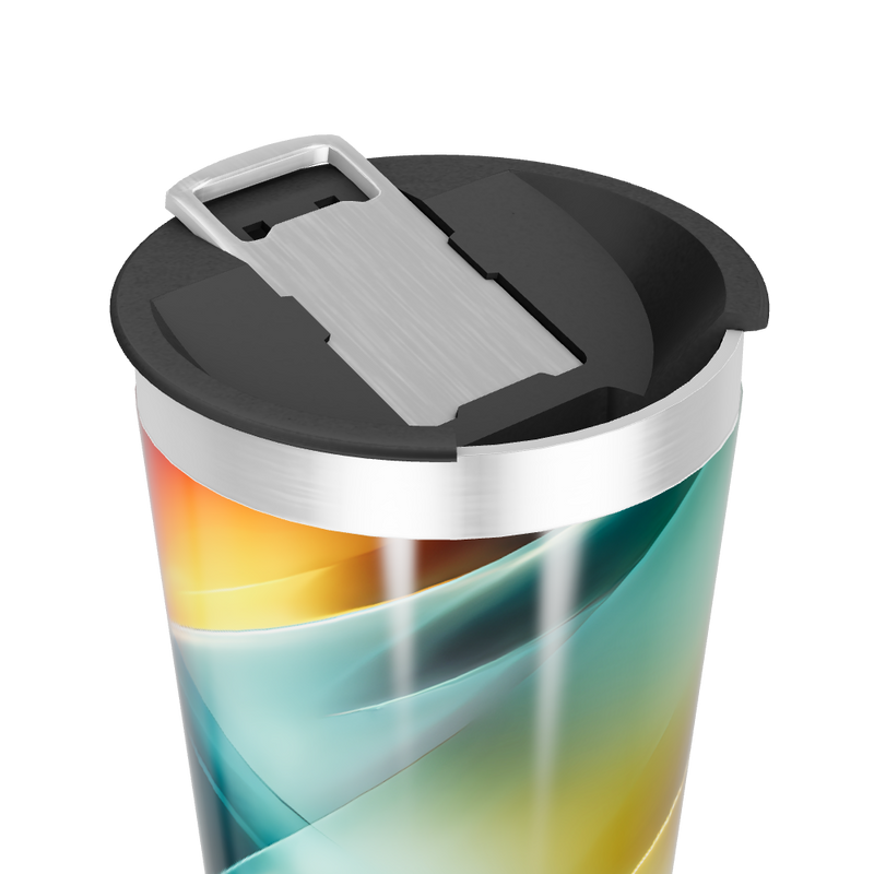 Copo Térmico - Colorido com Aço Inox