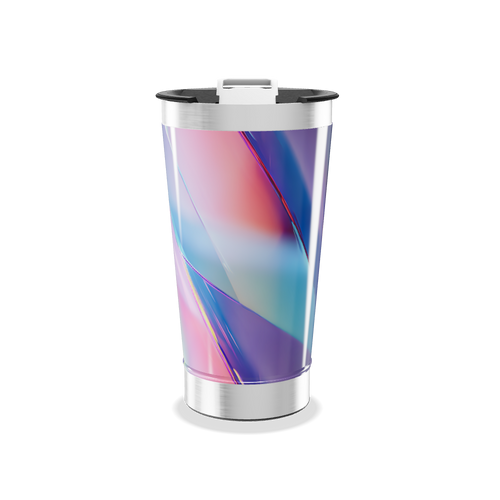 Copo Térmico - Estampa Colorida Aço Inox