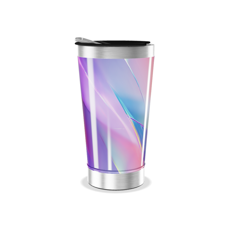Copo Térmico - Estampa Colorida Aço Inox