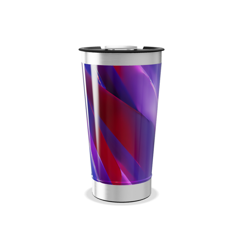 Copo Térmico - Estampa Colorida Aço Inox