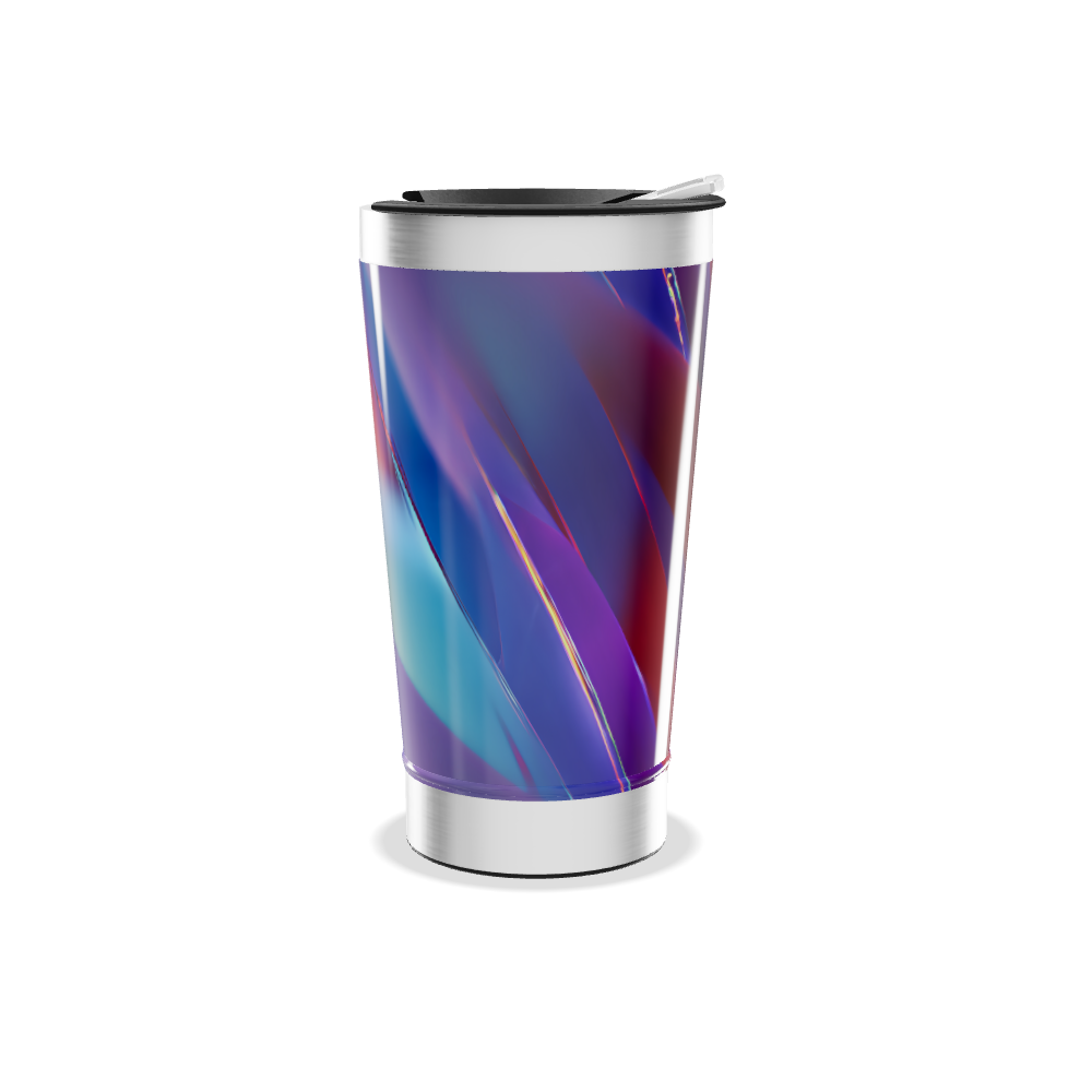 Copo Térmico - Estampa Colorida Aço Inox