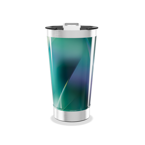 Copo Térmico - Verde Azul Inox