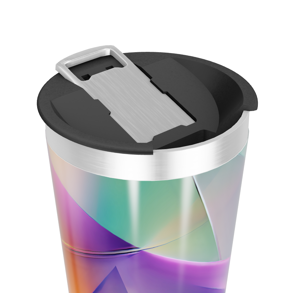 Copo Térmico - Estampa Colorida Inox