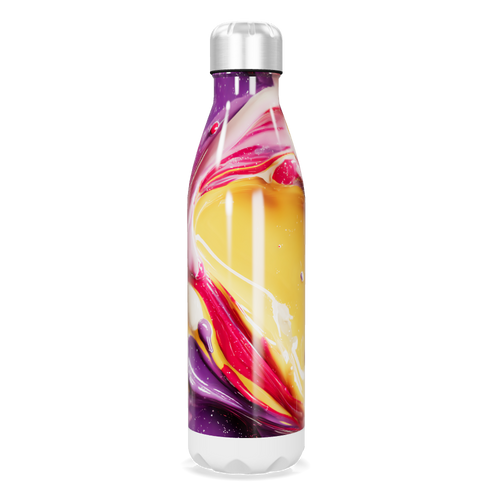 Garrafa Inox - Estampa Multicolorida