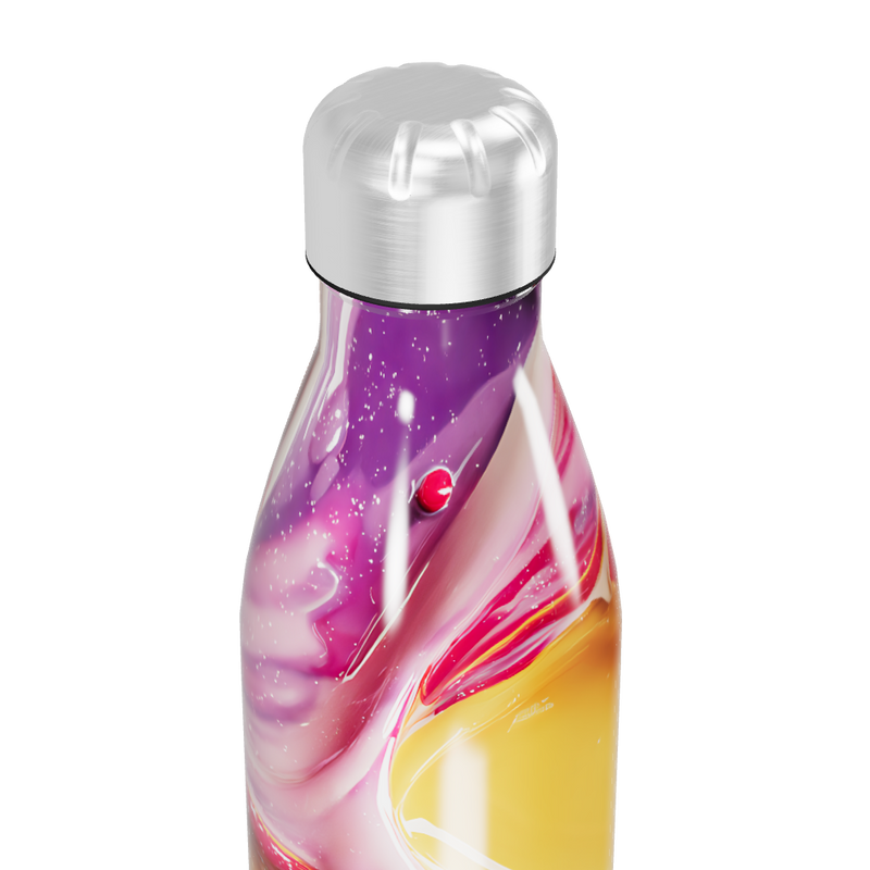 Garrafa Inox - Estampa Multicolorida