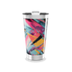 Copo Térmico - Estampa Colorida Abstrata