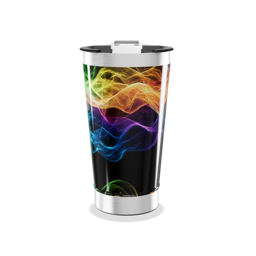 Copo Térmico - Estampa Colorida Neon