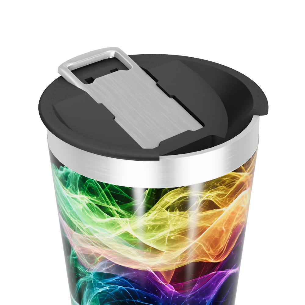 Copo Térmico - Estampa Colorida Neon