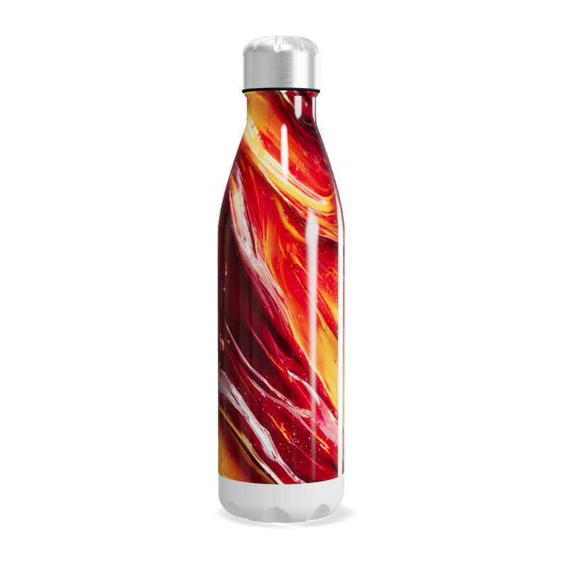 Garrafa Inox Estampada Colorida 500ml