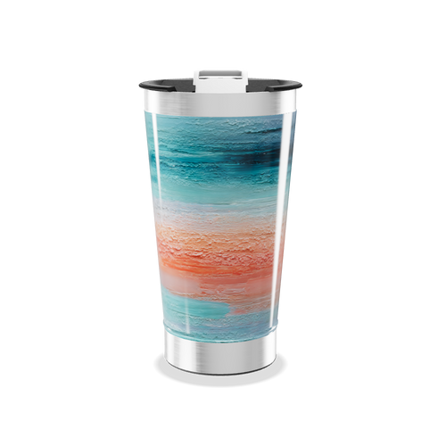 Copo Térmico - Degradê Colorido Inox