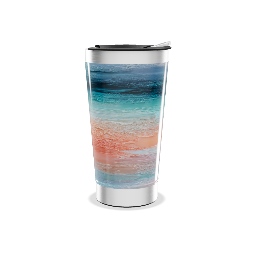 Copo Térmico - Degradê Colorido Inox