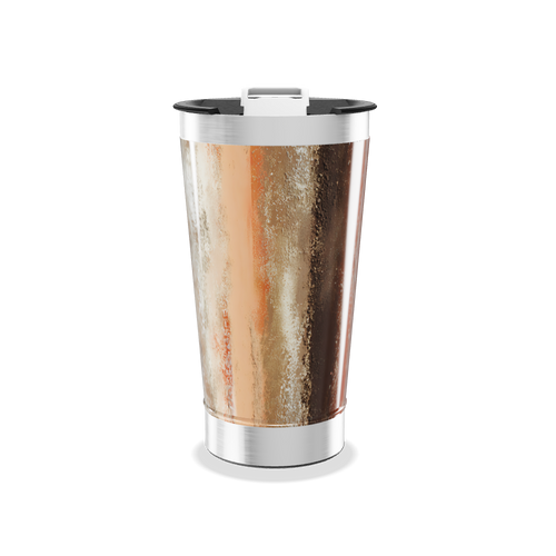 Copo Térmico - Aço Inox Marmorizado