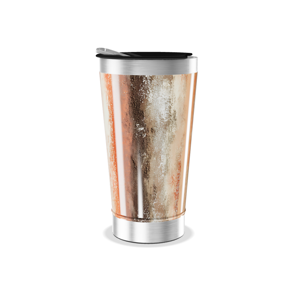 Copo Térmico - Aço Inox Marmorizado