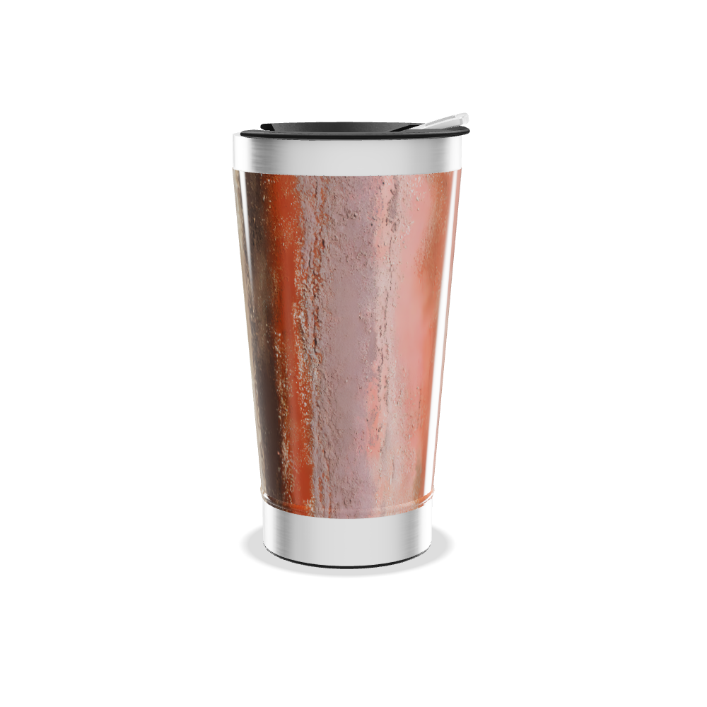 Copo Térmico - Aço Inox Marmorizado