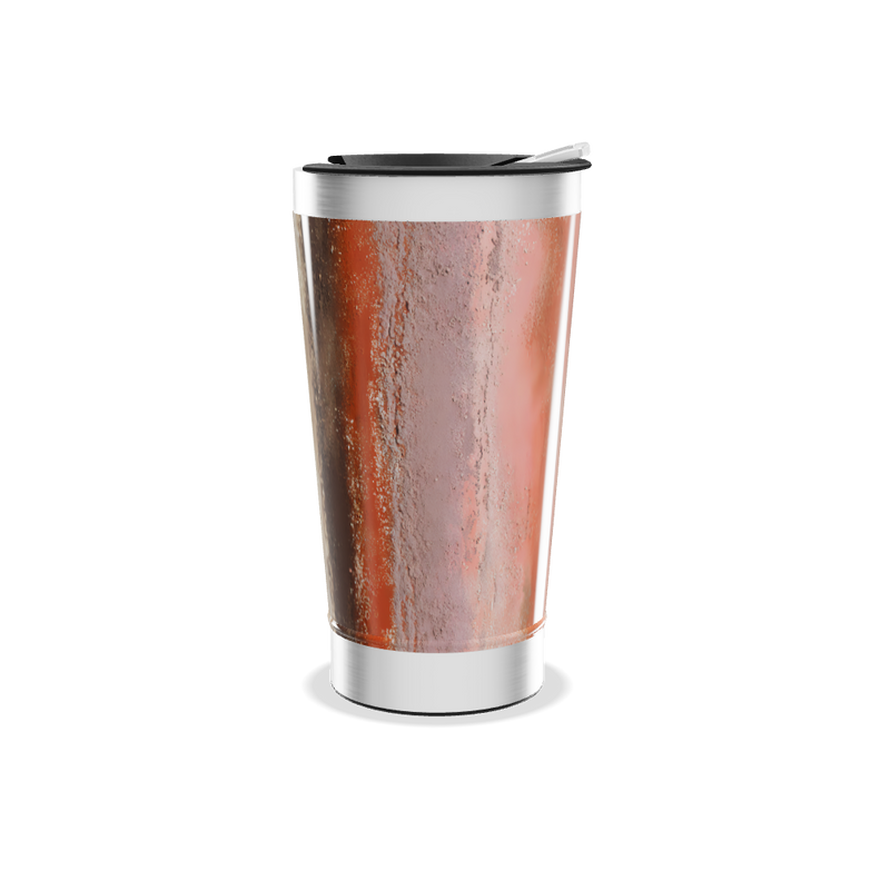 Copo Térmico - Aço Inox Marmorizado