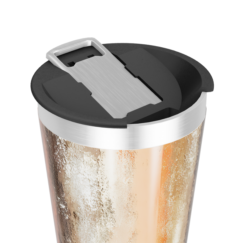 Copo Térmico - Aço Inox Marmorizado